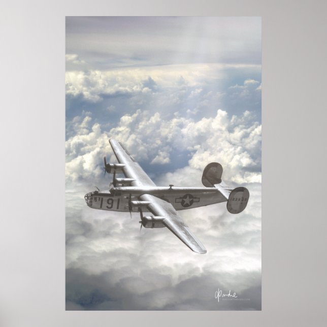 B-24 Befreier Poster (Vorne)