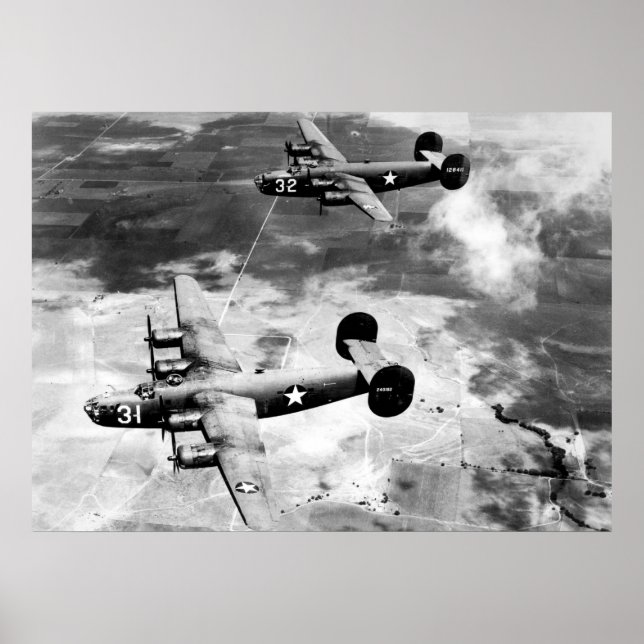 B-24 "Befreier" Poster (Vorne)
