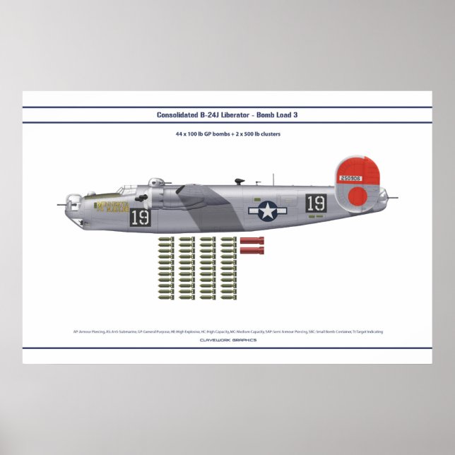 B-24 Last 3 Poster (Vorne)