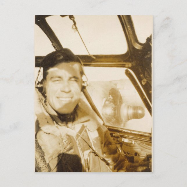 B-24 Pilot Postkarte (Vorderseite)