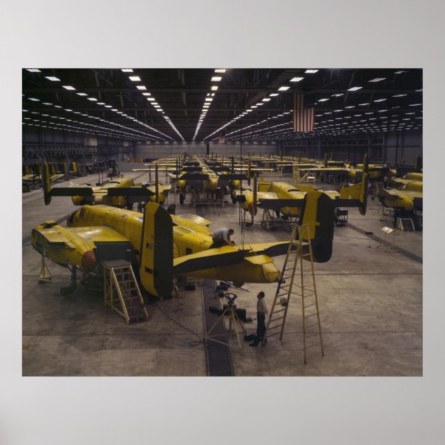 B-25 Bomber Poster (Vorne)