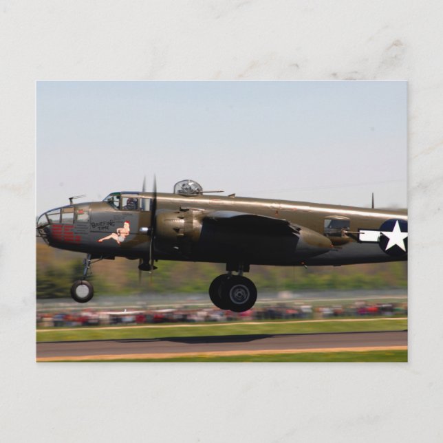 B-25 Mitchell Postkarte (Vorderseite)