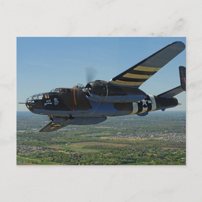 B-25 Mitchell Postkarte (Vorderseite)