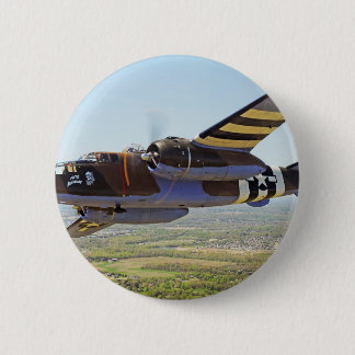 B-25 Mitchell Vintage Flugzeuge Button