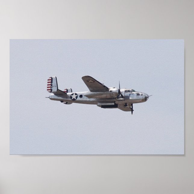 B-25 POSTER (Vorne)