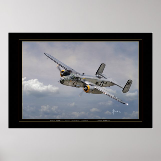 B-25 Yankee Warrior Poster (Vorne)