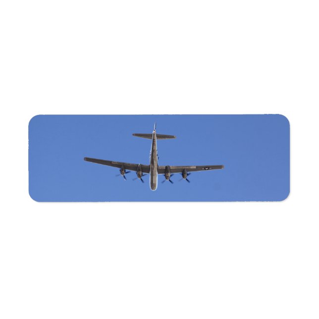 B-29 Bomber-Adressetiketten (Vorne)