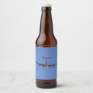 B-29 Bomber-Flaschenetikett Bierflaschenetikett