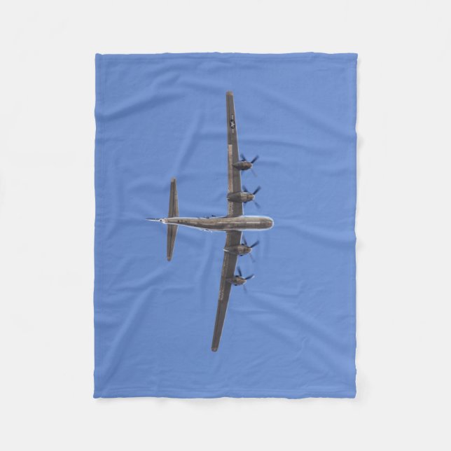 B-29 Bomber Fleece Blanket (Vorderseite)
