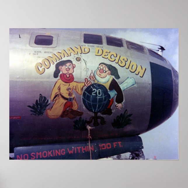 B-29 Nose Art Poster (Vorne)