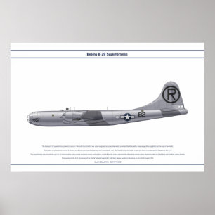 B-29 USA Enola Gay Poster