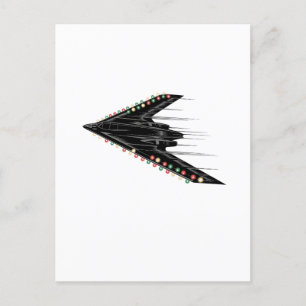 B-2 B2 Spirit Stealth Bomber Jet Flugzeug 4. Juli Einladungspostkarte