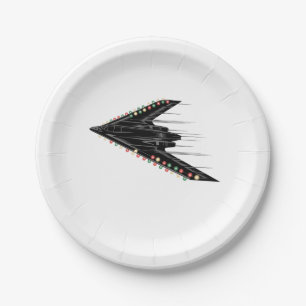 B-2 B2 Spirit-Tarnkappenbomber-Jet-Flugzeug 4. Jul Pappteller