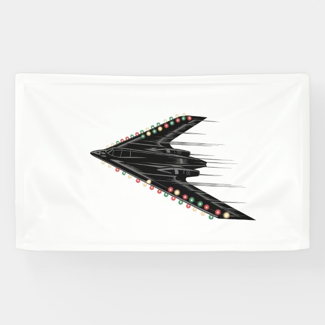 B-2 B2 Spirit-Tarnkappenbomber-Jet-Plane 4. Juli Banner (Horizontal)