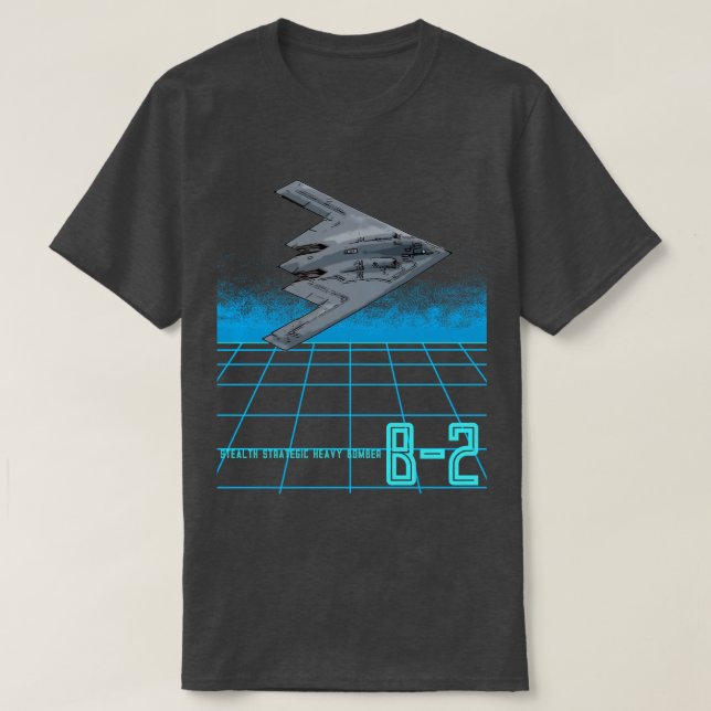 B-2 BOMBER T-Shirt (Design vorne)