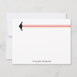 B-2 Bromber-Dreifarbenstreifen-Bodenbeläge Mitteilungskarte