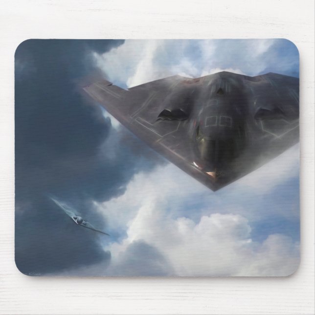 B-2 Spirit Stealth Bomber GHOST MAKER Mousepad (Vorne)