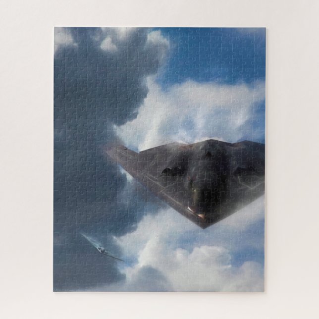 B-2 Spirit Stealth Bomber GHOST MAKER Puzzle (Vertikal)