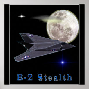 B-2 Stealth Bomber Poster