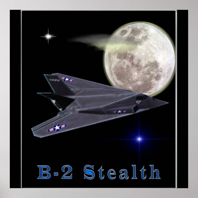 B-2 Stealth Bomber Poster (Vorne)
