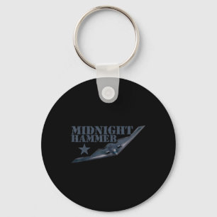 B-2-Tarnkappen-Jet-Shirt Operation Midnight Hammer Schlüsselanhänger