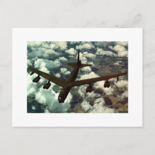 B-52 Bomber Postkarte