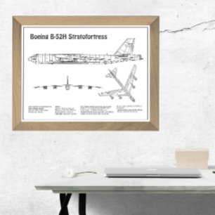 B-52 Stratofestress - Flugzeugkonzepte BD Fotodruck