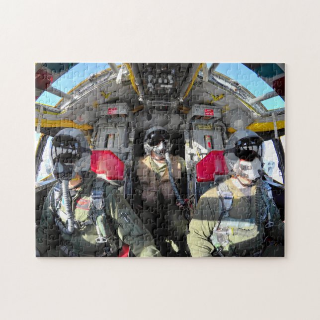 B-52H STRATOFORTRESCOCKPIT (11x14 INCH) Puzzle (Horizontal)