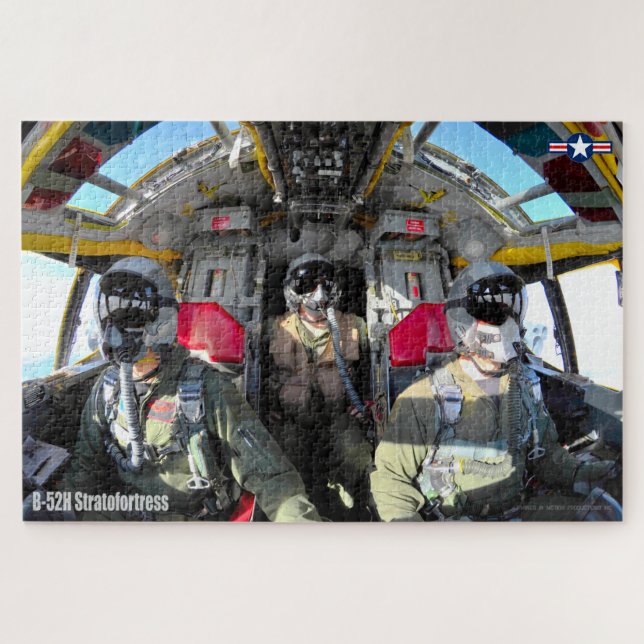 B-52H STRATOFORTRESCOCKPIT (20x30 INCH) Puzzle (Horizontal)