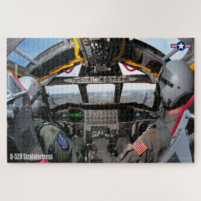 B-52H STRATOFORTRESCOCKPIT (20x30 INCH) Puzzle (Horizontal)