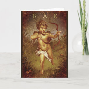 B A E Cupid Valentine Card Feiertagskarte