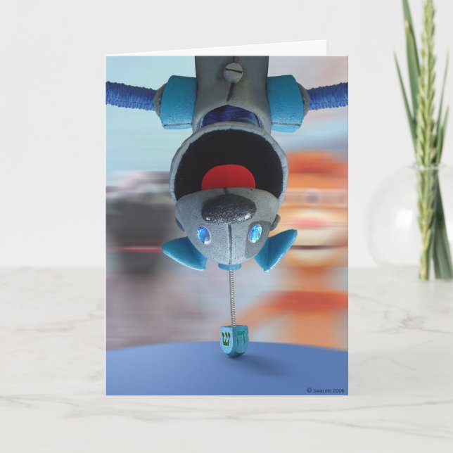 B.A.R.K. dreidel Karte (Vorderseite)