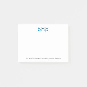 b: angesagter Verteiler Post-it Klebezettel