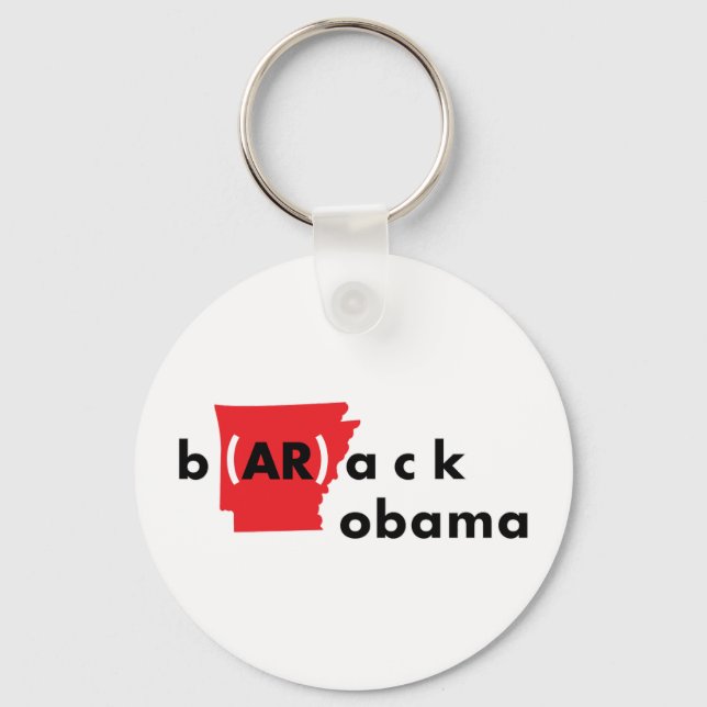 b(AR)ackobama Schlüsselanhänger (Vorderseite)