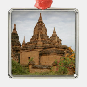 B. Asien, Myanmar, Birma), Bagan Pagan). Verschied Ornament Aus Metall