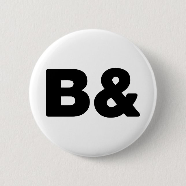 B & B BUTTON (Vorderseite)