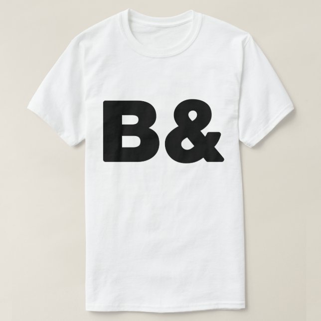 B & B T-Shirt (Design vorne)