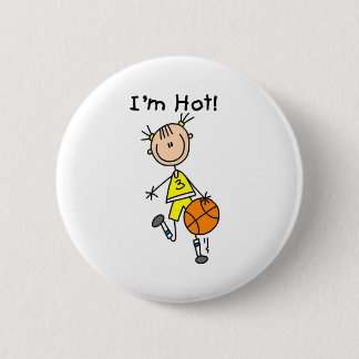 B-Ball bin ich heiß Button