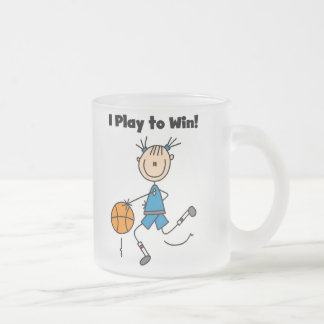 B-Ball-Spiel zum zu gewinnen Mattglastasse