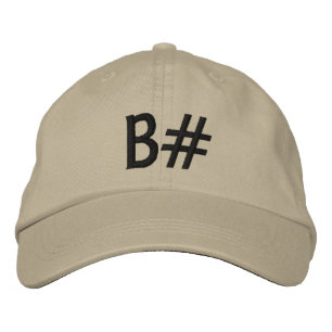 B# BESTICKTE KAPPE
