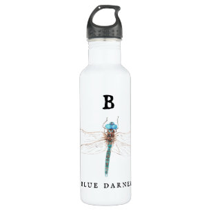 ‚B‘ Blue Darner Edelstahlflasche