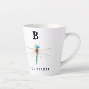 ‚B‘ Blue Darner Milchtasse