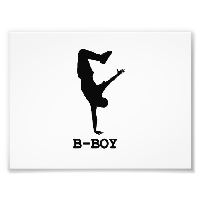 B Boy Fotodruck (Vorne)