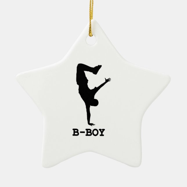 B Boy Keramikornament (Vorne)
