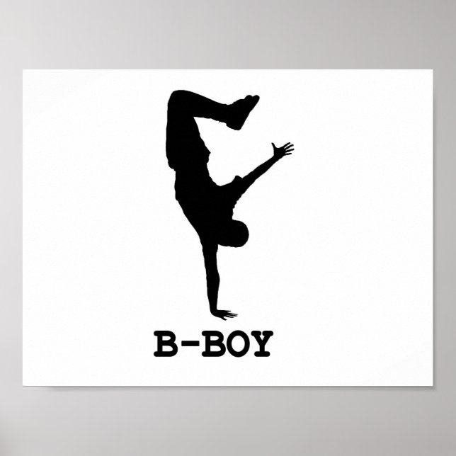 B Boy Poster (Vorne)