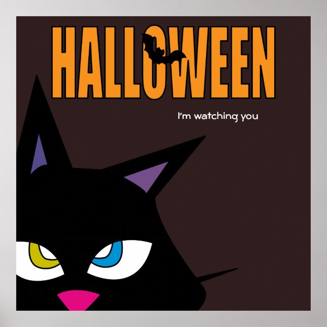 B-CAT Halloween Poster (Vorne)