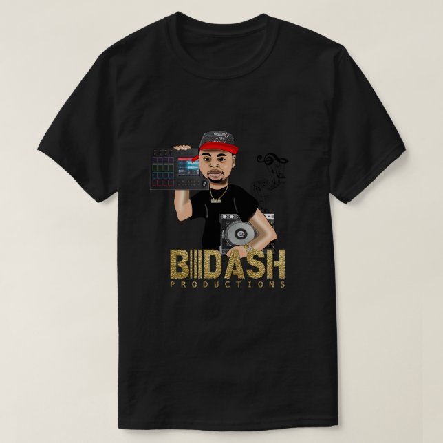 B DASH-Logo-T-Shirt T-Shirt (Design vorne)