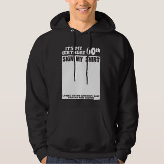 B-Day Es ist mein 60. Geburtstag Unterschreiben me Hoodie