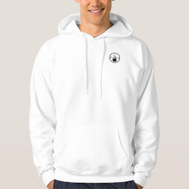 B Der Hundehund Hoodie (Vorderseite)