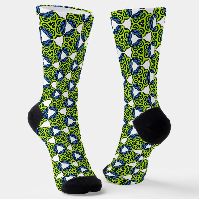 B&E Socken Bold & Elaborate Design 0048160 (Gewinkelt)